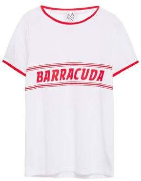 Baracuda Printed Cotton-jersey T-shirt