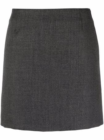 AMI Paris high-waisted Mini Skirt - Farfetch