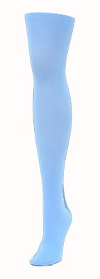 Amazon.com: Soft and Opaque Microfiber Tights - Sky Blue - M/L: Clothing