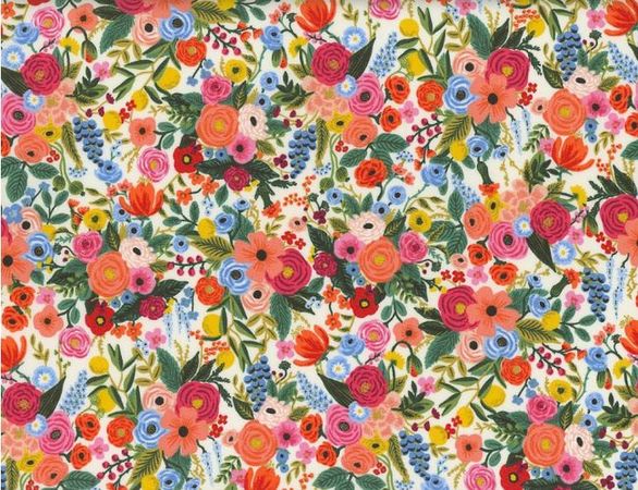 Cotton + Steel Petite Garden Party Rayon Pink | Harts Fabric