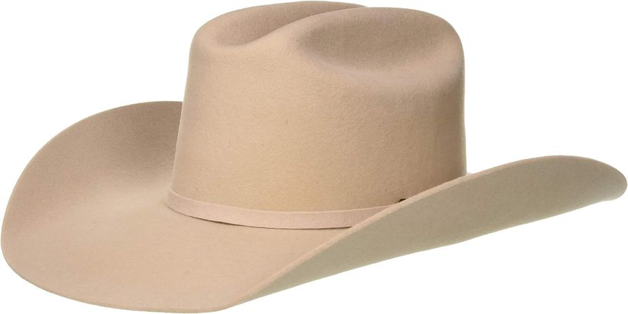 Ariat Men's 3X Wool Felt Cowboy Hat Silver Belly 7 1/4 at Amazon Men’s Clothing store