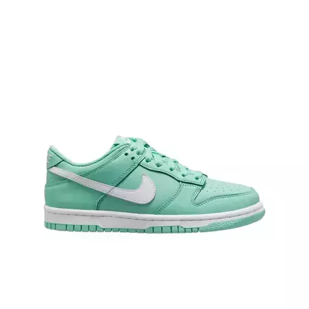 Nike Dunk Low "Green/White" Grade School Girls' Shoe