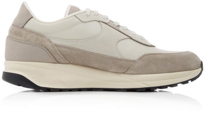 Track Classic Suede and Leather Sneakers