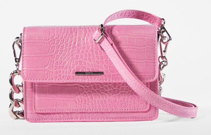 Bershka pink bag