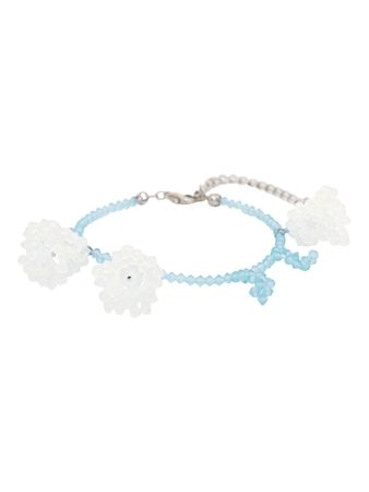 [SWINGSET] Seasonless Bell Flower Beads Bracelet (Sky Blue) – SellerWork