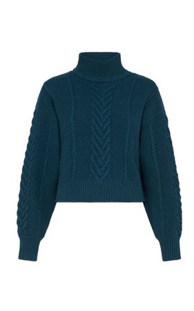 Brooke Cable-Knit Turtleneck Sweater By Rebecca Vallance | Moda Operandi