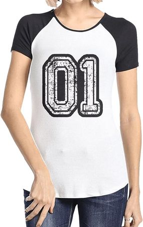 Amazon.com: Women's Short Sleeve Baseball T-Shirts Casual T-Shirt Classic Print T-Shirt Music Series Trend Graphic Baseball Tee : Clothing, Shoes & Jewelry