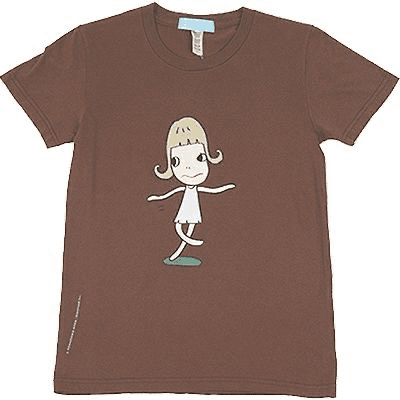 brown graphic tee