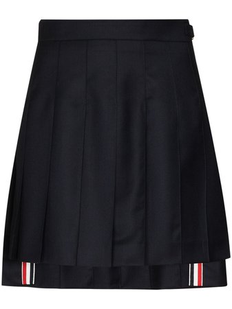Thom Browne School Uniform Pleated Skirt - Farfetch