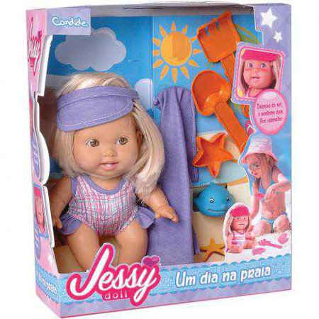 Boneca Betsy Doll Um Dia na Praia 2903 Candide - Outros Brinquedos - Magazine Luiza