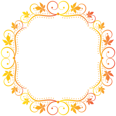 Fall Border Frame Transparent Clip Art PNG Image​ | Gallery Yopriceville - High-Quality Images and Transparent PNG Free Clipart