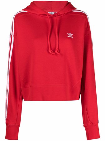 Adidas Adicolor cropped hoodie - FARFETCH