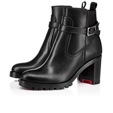 Trapeurdekoi 70 Black Leather - Women Shoes - Christian Louboutin