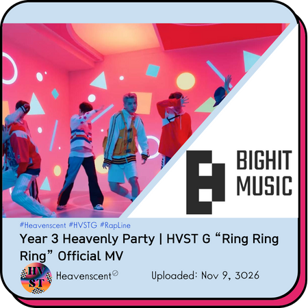 Heavenscent Year 3 Heavenly Party | Ring Ring Ring MV Thumbnail