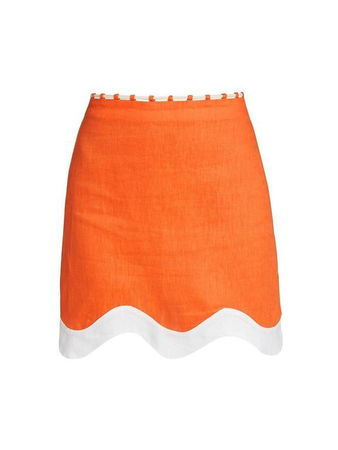 orange skirts