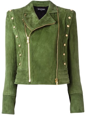 balmain olive green jacket - Google Search