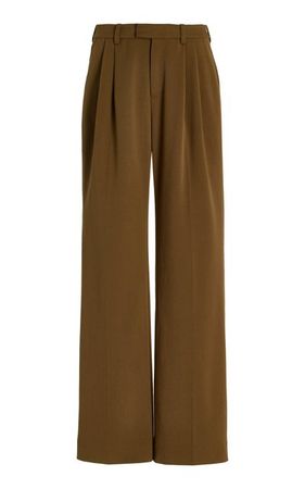 The Agnes Pleated low-waisted Wide-Leg Pants By Favorite Daughter | Moda Operandi