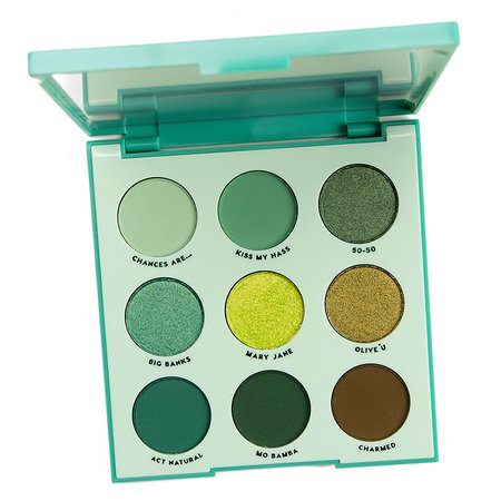 Just My Luck Green Eyeshadow Palette | ColourPop