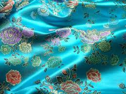 chinese satin brocade fabric - Google Search