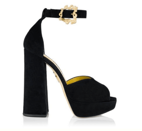 Charlotte Olympia Chantale Suede Pump