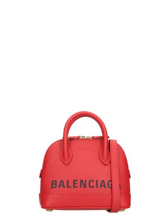 Balenciaga Balenciaga Ville Top Han X Hand Bag In Red Leather - red - 11154871 | italist