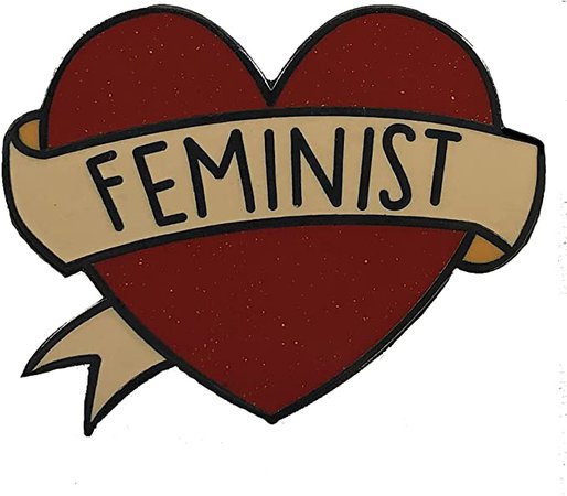 Amazon.com: Est Mundun Feminist Female Empowerment Pin Enamel Pin | Pin Set For Jackets, Backpacks, Hats and Jackets (Heart-Fem) : Clothing, Shoes & Jewelry