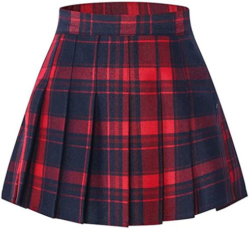 Amazon.com: SANGTREE Girls & Women's Pleated Skirt with Comfy Stretchy Band, 2 Years - Adult XL: Clothing