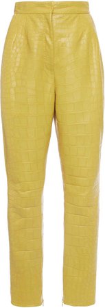 Dolce & Gabbana Crocodile Skinny Pants Size: 38