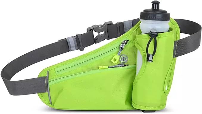 Amazon.com: HOTEMIA Fanny Pack with Water Bottle Holder, Hydration Running Belt for Men Women Adjustable Strap Waist Bag Suitable for Hiking Running Walking Jogging Camping(Bottle Not Included) (Black) : Sports & Outdoors