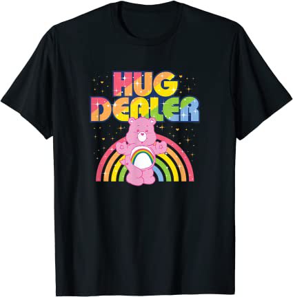 Amazon.com: Care Bears Hug Dealer T-Shirt : Clothing, Shoes & Jewelry