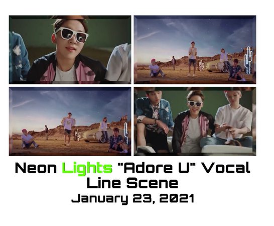 Neon Lights “Adore U” MV