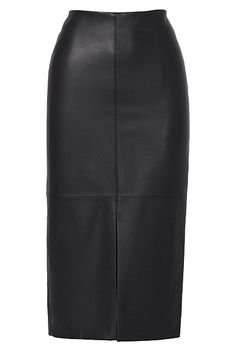 Leather pencil skirt - Witchery