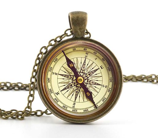 compass necklace - Google Search