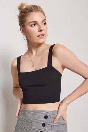 Square Neck Crop Top - Forever 21
