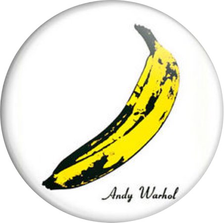 Andy Warhol badge