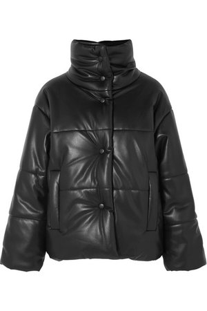 Nanushka | Hide quilted vegan leather jacket | NET-A-PORTER.COM