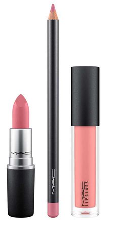 MAC pink lip combo