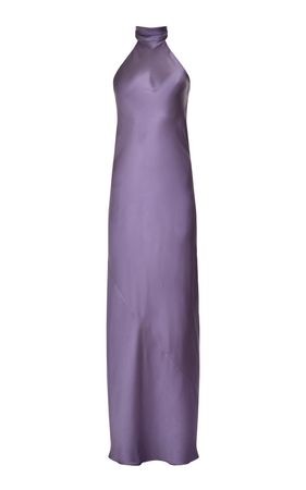 Mikaela Silk Halter Maxi Dress By Francesca Miranda | Moda Operandi