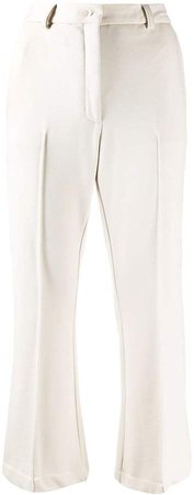 8pm Flared Cropped Trousers