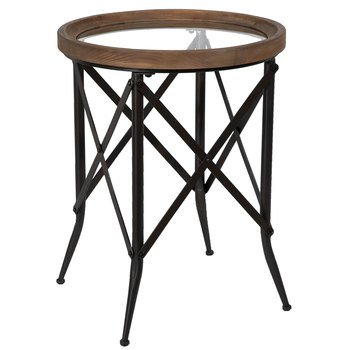 Round Wood Accent Table | Hobby Lobby | 1878073