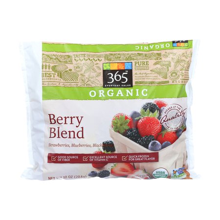 Organic Berry Blend Frozen Fruit, 10 oz, 365 Everyday Value® | Whole Foods Market