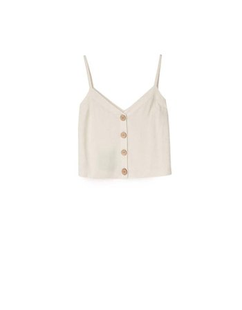 Top With Buttons | Stradivarius