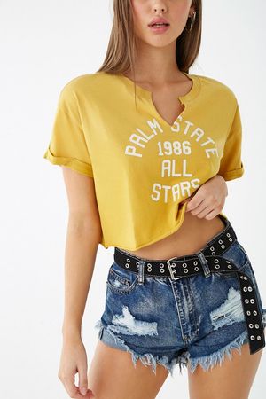 All Stars Graphic Crop Top | Forever 21