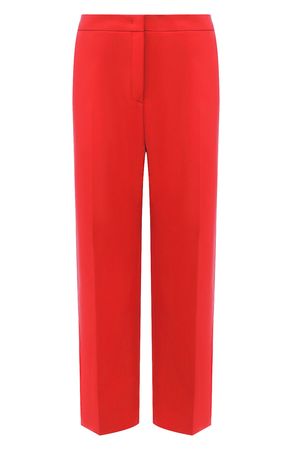 Женские красные брюки со стрелками ESCADA — купить за 33900 руб. в интернет-магазине ЦУМ, арт. 5030219