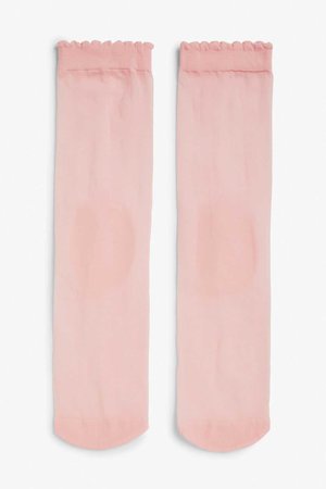 Sleek socks - Pretty in pink - Socks & Tights - Monki GB