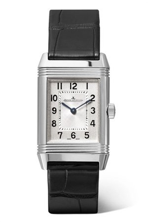 Jaeger-LeCoultre | Reverso Classic 21mm small stainless steel and alligator watch | NET-A-PORTER.COM