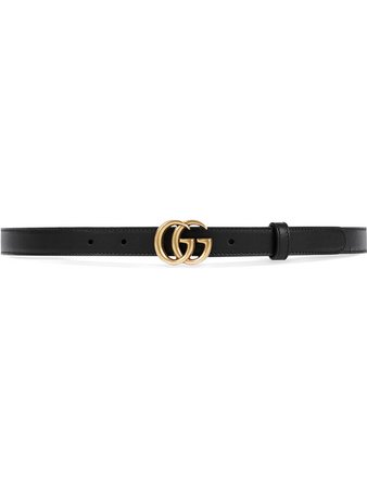 Gucci Leather Belt With Double G Buckle - Farfetch
