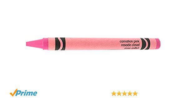 Crayola Carnation Pink Crayon