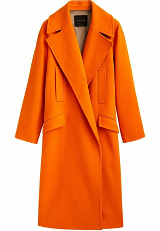 Orange coat