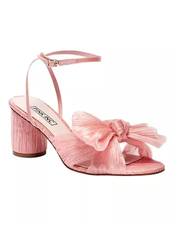 Pink Inc Secret Pale Pink Fabric Sandals | MYER